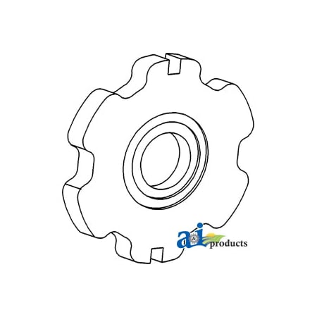 A & I Products Plate, Primary Brake 11.9" x2.7" x11.1" A-527444R1